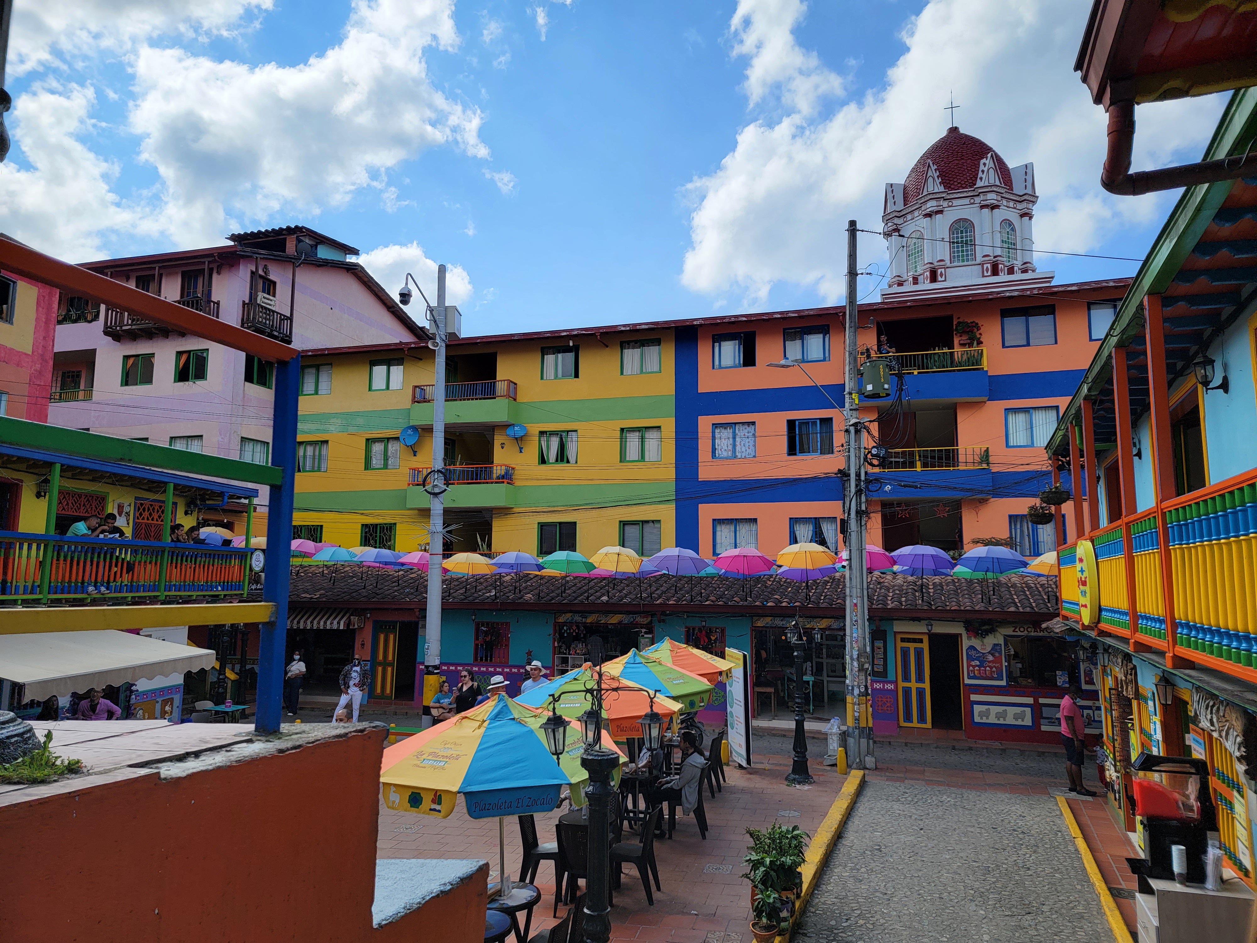 Guatapé Town Scenery